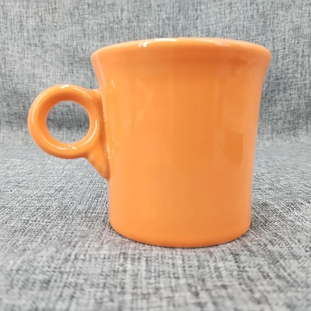 Fiesta Tangerine Orange Fruit Bowl 7 1/4
